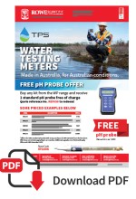 TPS water testing meter offer