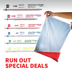 Specials on Serological Pipettes and Stomacher bags